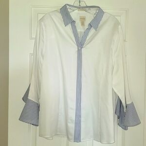 NWOT Chicos Ladies cotton blouse